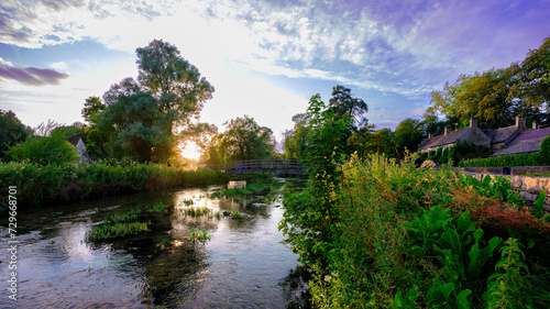 The Swan at Bibury, Cotswolds photo