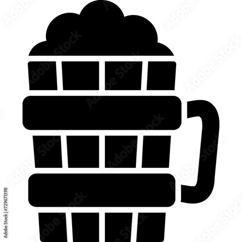 Wooden Mug Icon