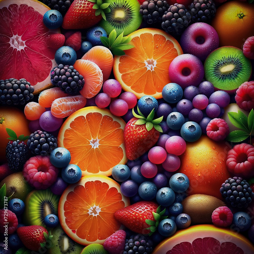 Freshly cut fruits © Jonas Weinitschke