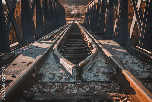 Railroad tracks