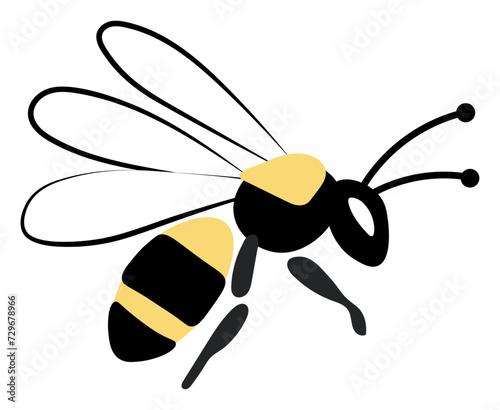 Osa pszczoła ilustracja