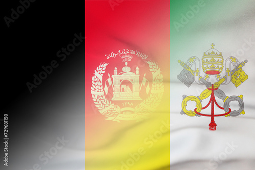Afghanistan and Vatican national flag international contract AFG