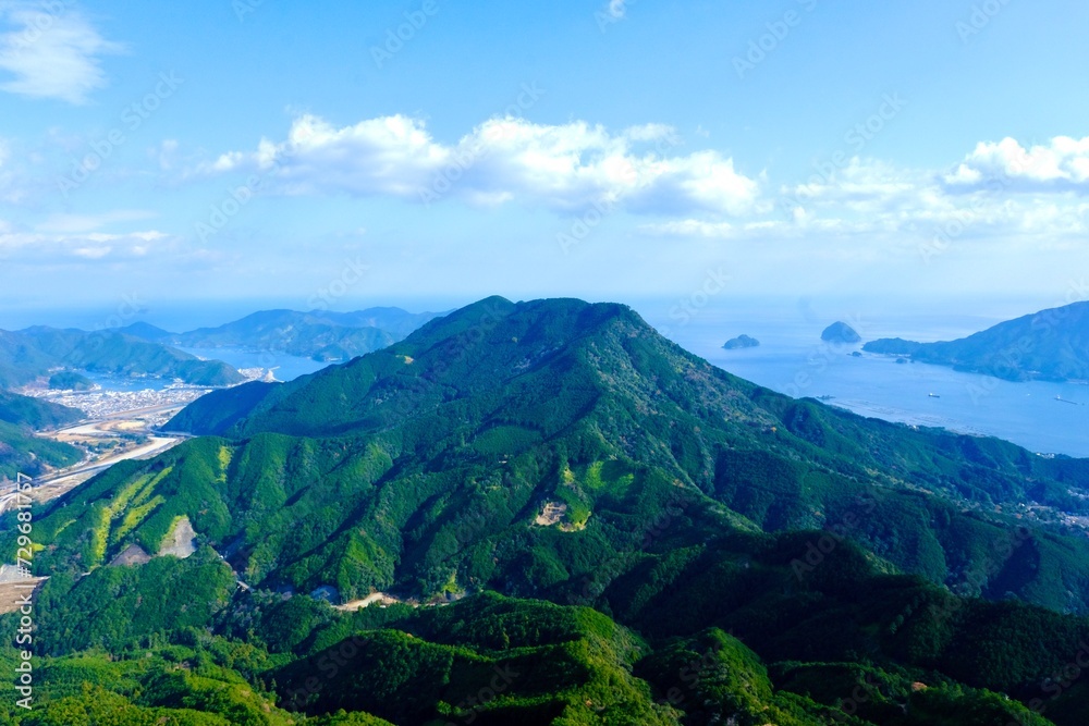 天狗倉山からの眺め 天狗倉山からの眺め