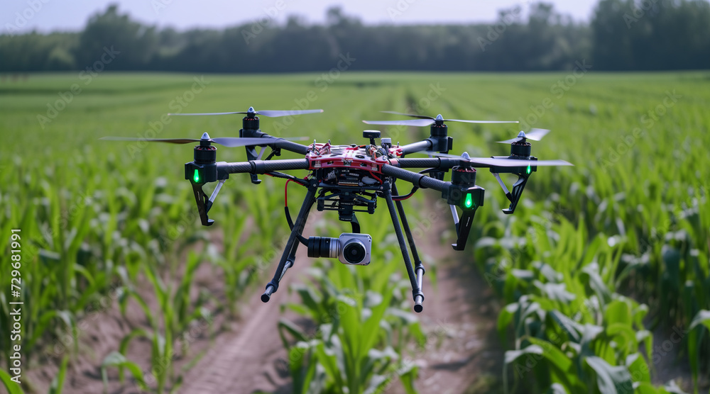 Drone Technology Enhancing Agriculture