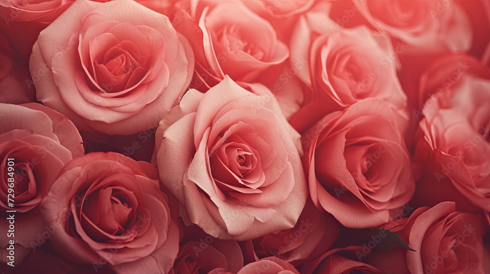 Whispering Petals: A Mesmerizing Close-up of an Enchanting Bouquet of Pink Roses Whispering Petals: A Mesmerizing Close-up of an Enchanting Bouquet of Pink Roses