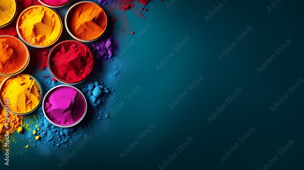 Indian holi festival, happy holi background
