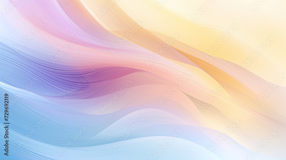 Abstract Colorful Wavy Background Design