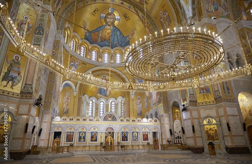 The Sveti Sava Temple, opened in 1935, is the largest Orthodox church in the Balkans
