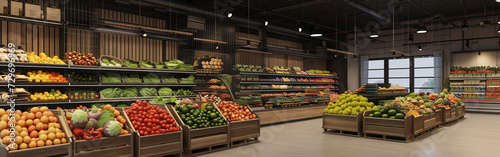 Market Fresh: The New Grocer in Town Interior Design sample © takkan