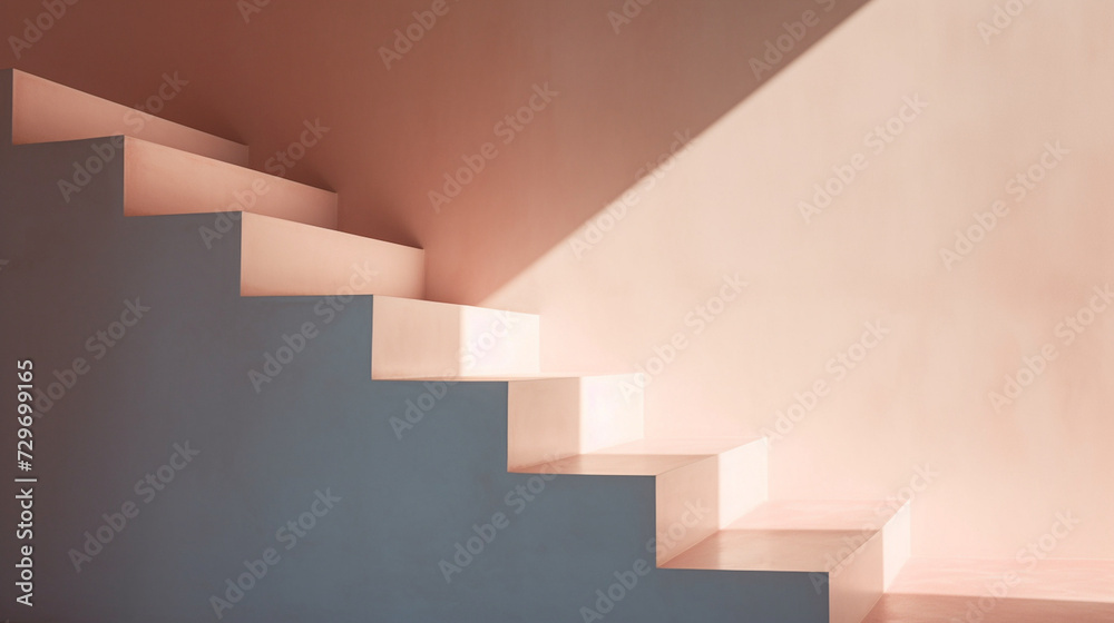 Fototapeta premium abstract staircase art