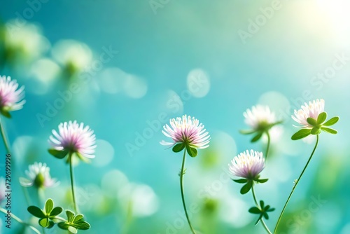 spring flowers background photo