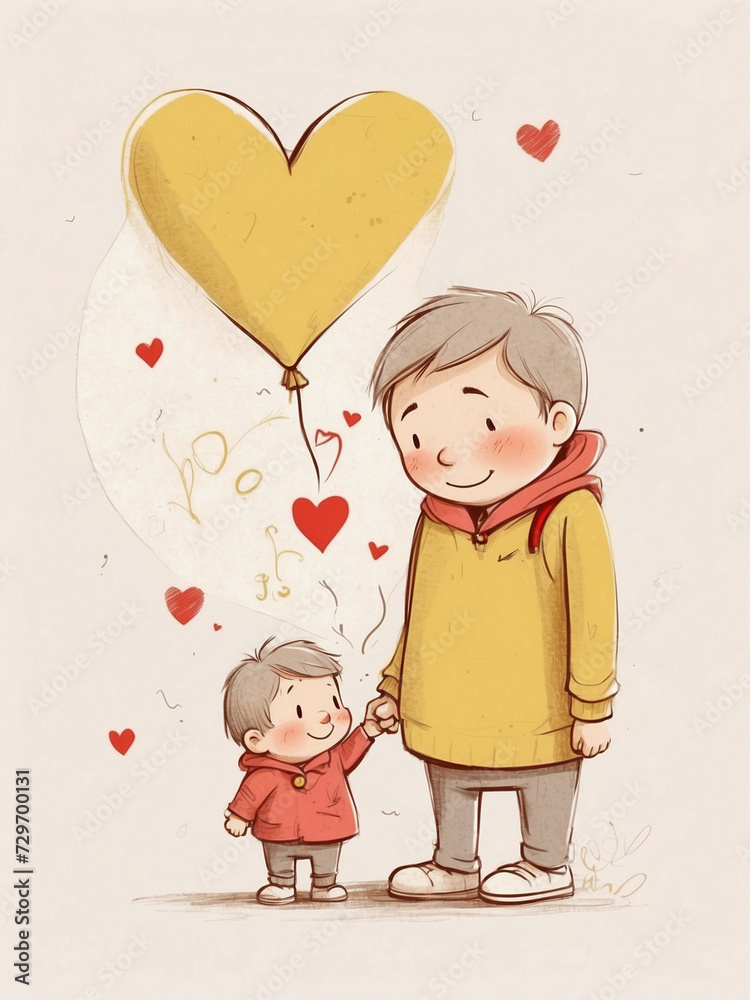 The love of fathers and mothers for their children The love of fathers and mothers for their children