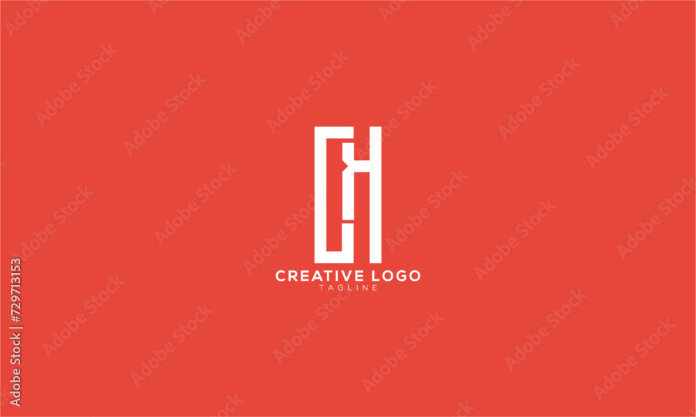CH OH Abstract initial monogram letter alphabet logo design CH OH Abstract initial monogram letter alphabet logo design