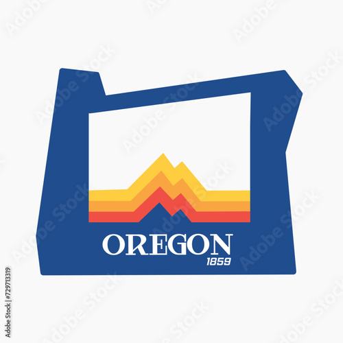 oregon state graphic design perfect for print, etc