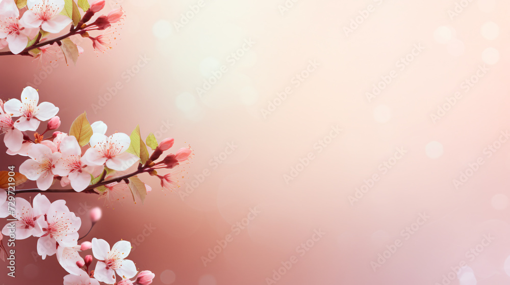 Spring background / banner / frame / card