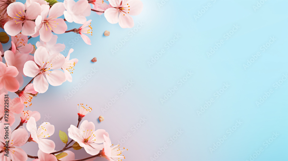 Spring background / banner / frame / card