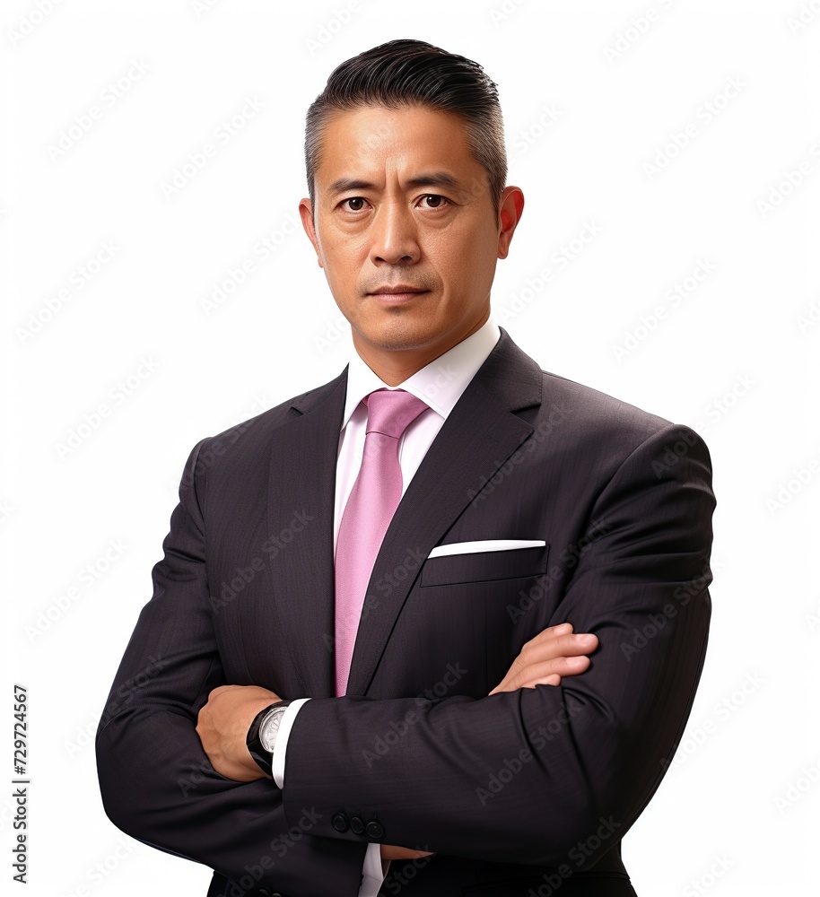 business man wearing suits at white solid background business man wearing suits at white solid background