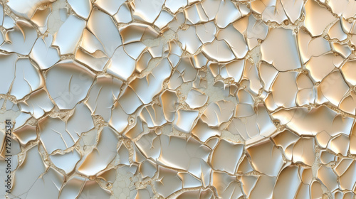 The fine intricate patterns of eggshell fragments a delicate mosaic of natures artistry.