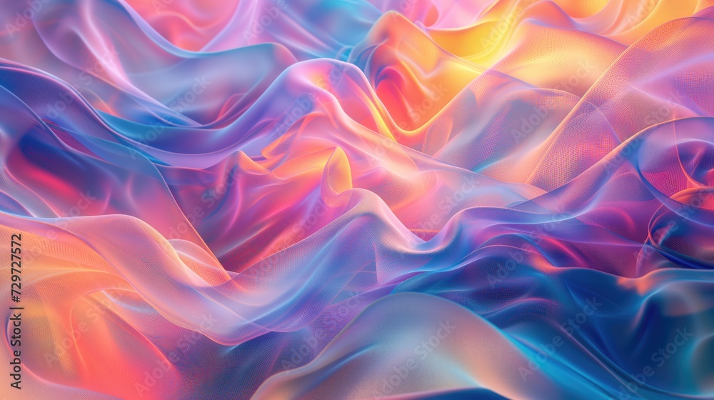 Abstract rainbow gradient background, multicolor visualization Abstract rainbow gradient background, multicolor visualization