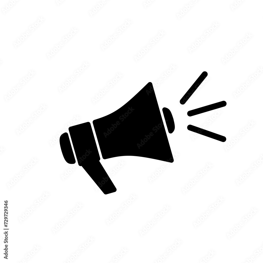 megaphone vector icon megaphone vector icon