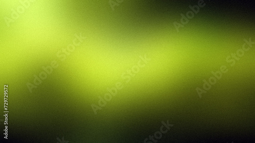 dark lime rough abstract background with gradient colors, illuminated bright. Glow template with empty space and textured, grainy noise background.