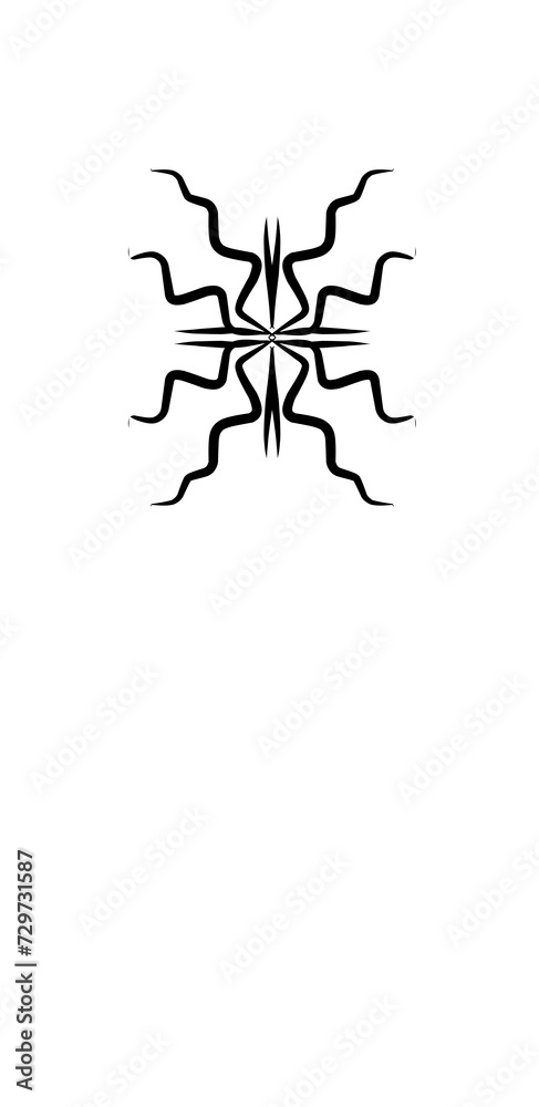 symbol on black and abstrac etnic icon symbol on black and abstrac etnic icon