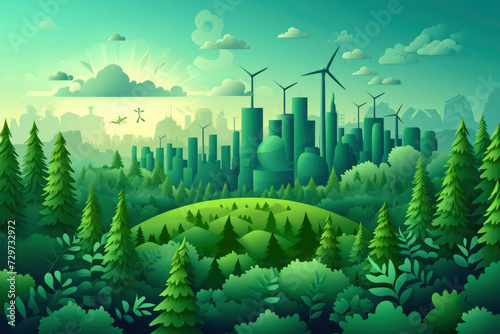The concept of environmental green energy revolves around the idea of harnessing and utilizing energy sources that have minimal negative impacts on the environment