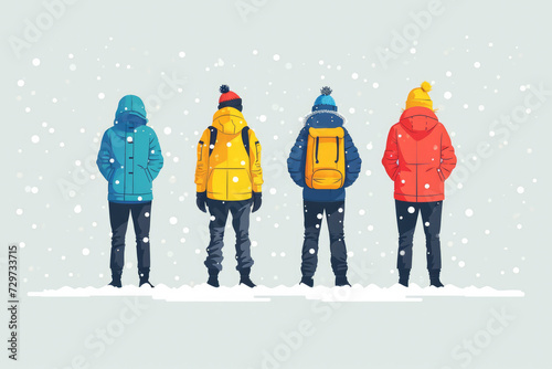 Winter Terrain: Cold-Weather Gear: Dress in layers and use insulated clothing in snowy or icy conditions