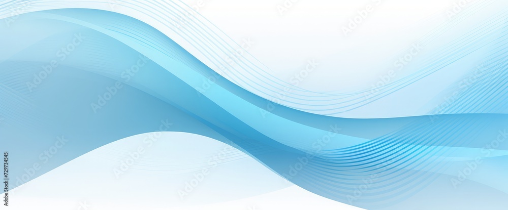 Abstract futuristic technology background light blue color curved lines, dots with copy space. Simple and minimal pastel striped line template. Flat design. Vector illustration Abstract futuristic technology background light blue color curved lines, dots with copy space. Simple and minimal pastel striped line template. Flat design. Vector illustration