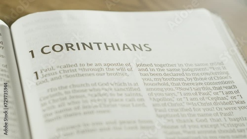 Bible - 1 Corinthians - Slide to Right Level