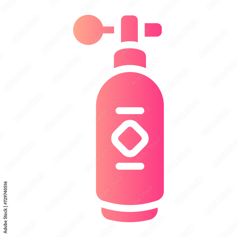 oxygen Gradient icon oxygen Gradient icon