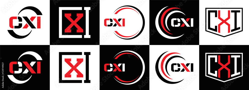 CXI logo. CXI set , C X I design. White CXI letter. CXI, C X I letter logo design. Initial letter CXI letter logo set, linked circle uppercase monogram logo. C X I letter logo vector design.
CXI logo. CXI set , C X I design. White CXI letter. CXI, C X I letter logo design. Initial letter CXI letter logo set, linked circle uppercase monogram logo. C X I letter logo vector design.