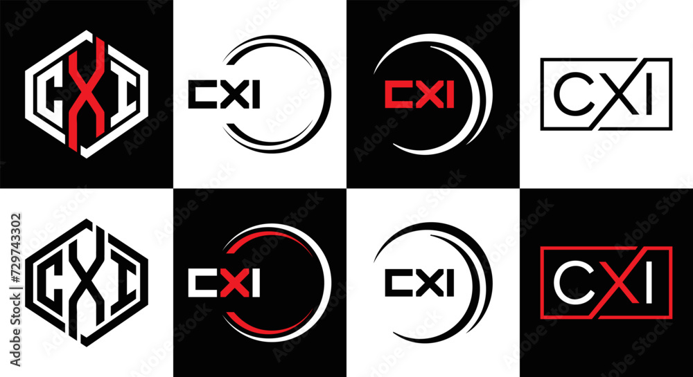 CXI logo. CXI set , C X I design. White CXI letter. CXI, C X I letter logo design. Initial letter CXI letter logo set, linked circle uppercase monogram logo. C X I letter logo vector design.
CXI logo. CXI set , C X I design. White CXI letter. CXI, C X I letter logo design. Initial letter CXI letter logo set, linked circle uppercase monogram logo. C X I letter logo vector design.