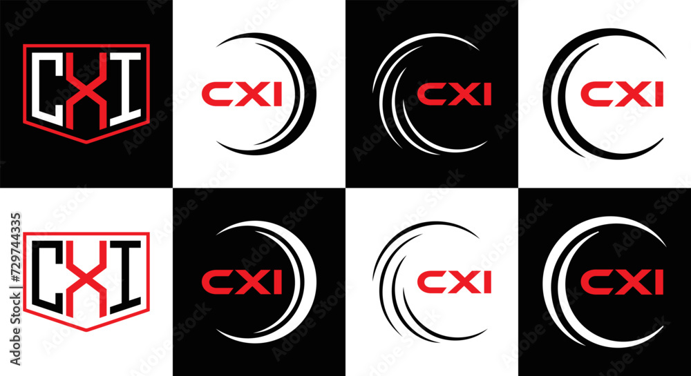 CXI logo. CXI set , C X I design. White CXI letter. CXI, C X I letter logo design. Initial letter CXI letter logo set, linked circle uppercase monogram logo. C X I letter logo vector design.
CXI logo. CXI set , C X I design. White CXI letter. CXI, C X I letter logo design. Initial letter CXI letter logo set, linked circle uppercase monogram logo. C X I letter logo vector design.