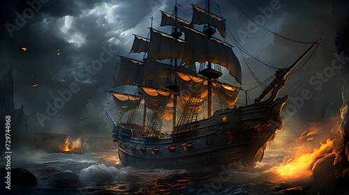 Fényképezés Pirate Ship