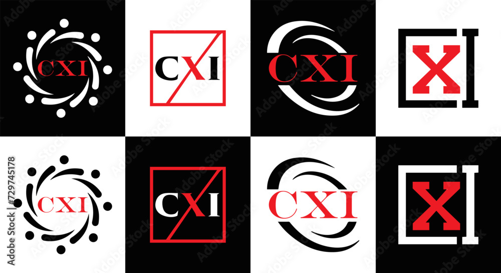 CXI logo. CXI set , C X I design. White CXI letter. CXI, C X I letter logo design. Initial letter CXI letter logo set, linked circle uppercase monogram logo. C X I letter logo vector design.
CXI logo. CXI set , C X I design. White CXI letter. CXI, C X I letter logo design. Initial letter CXI letter logo set, linked circle uppercase monogram logo. C X I letter logo vector design.
