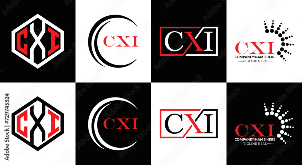 CXI logo. CXI set , C X I design. White CXI letter. CXI, C X I letter logo design. Initial letter CXI letter logo set, linked circle uppercase monogram logo. C X I letter logo vector design.
CXI logo. CXI set , C X I design. White CXI letter. CXI, C X I letter logo design. Initial letter CXI letter logo set, linked circle uppercase monogram logo. C X I letter logo vector design.