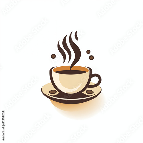 Simple Elegance of a Hot Coffee Cup