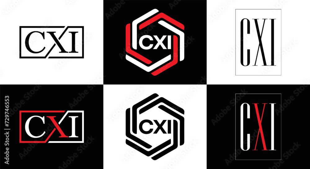 CXI logo. CXI set , C X I design. White CXI letter. CXI, C X I letter logo design. Initial letter CXI letter logo set, linked circle uppercase monogram logo. C X I letter logo vector design.
CXI logo. CXI set , C X I design. White CXI letter. CXI, C X I letter logo design. Initial letter CXI letter logo set, linked circle uppercase monogram logo. C X I letter logo vector design.