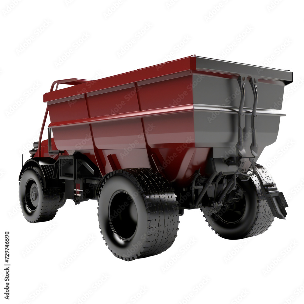 Livestock Trailer PNG Cutout, Generative AI Livestock Trailer PNG Cutout, Generative AI