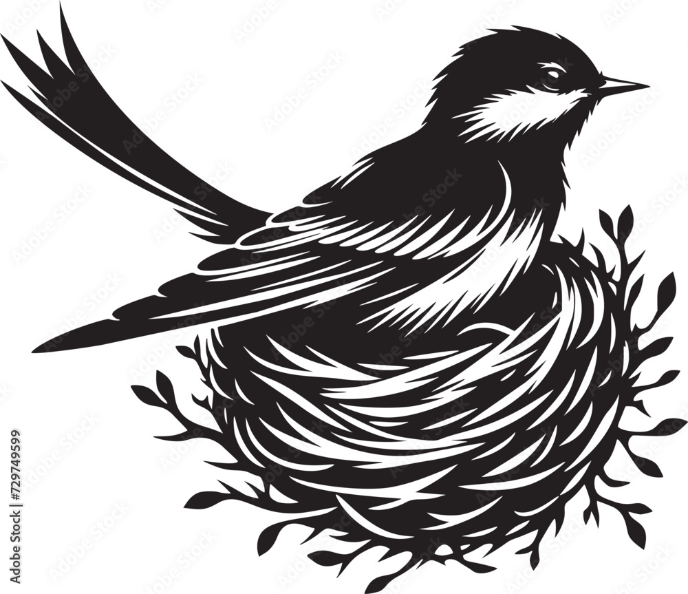 Obraz premium Nesting in Tranquility