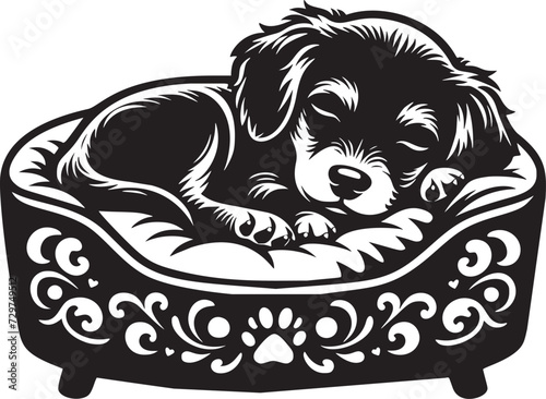Dreamy Puppy Slumber