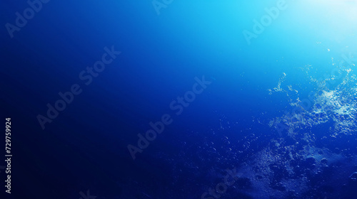 Light blue to dark blue gradient texture background © Anthony