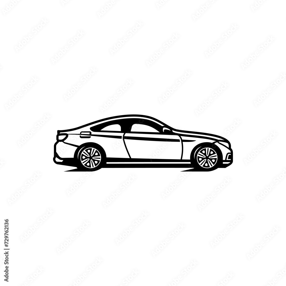car modern vector logo design