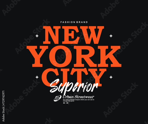  Aesthetic illustration of brooklyn new york city Streetwear t shirt design, vector graphic, typographic poster or tshirts street wear and Urban style