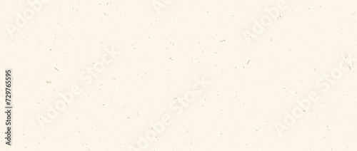 Cream seamless grain paper texture. Vintage ecru background with dots, speckles, specks, flecks, particles. Light tan craft repeating wallpaper. Natural beige grunge surface texture. Vector backdrop