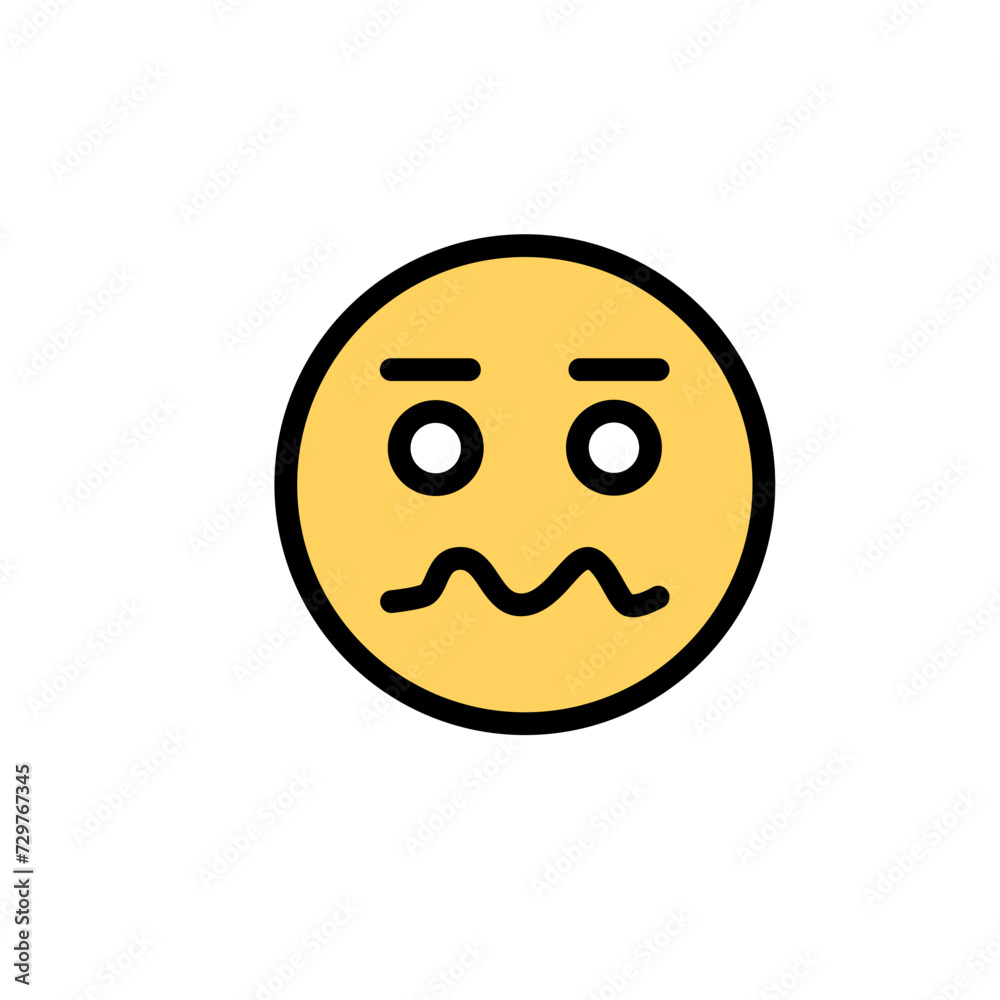 Fototapeta premium Emoji With Expressions High Quality Design Elements