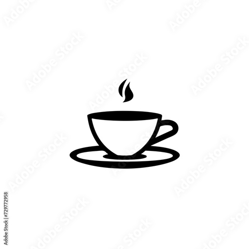 Coffee Espresso Logo Monochrome Design Style