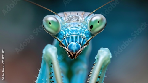 Piercing Gaze of a Praying Mantis © Raad