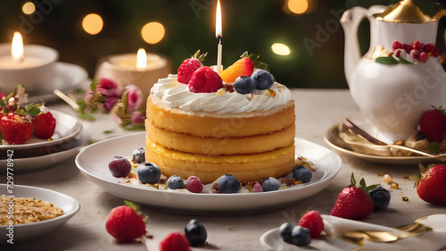 Birthday cakes  pastries design